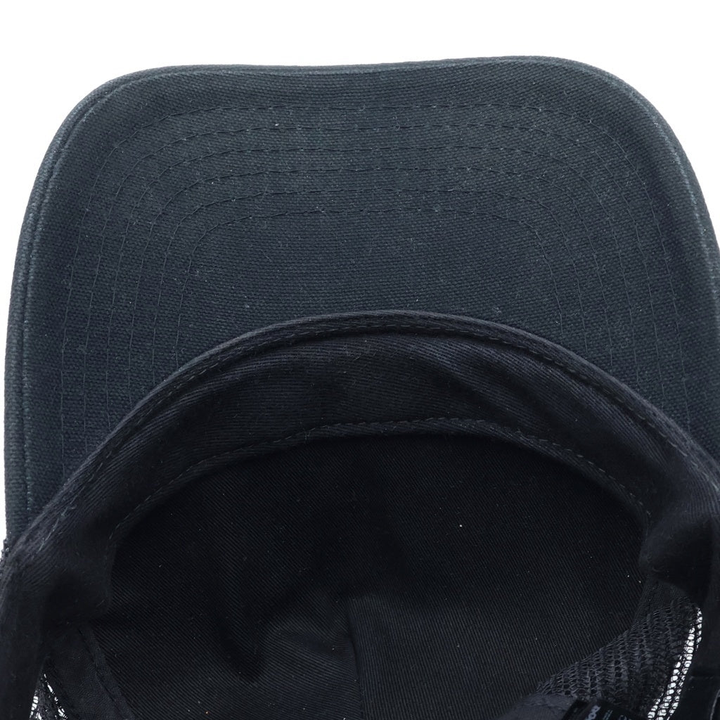 AMIRI(アミリ) MA LOGO TRUCKER HAT ロゴ刺繍 トラッカーメッシュキャップ ブラック AMHATR10 11