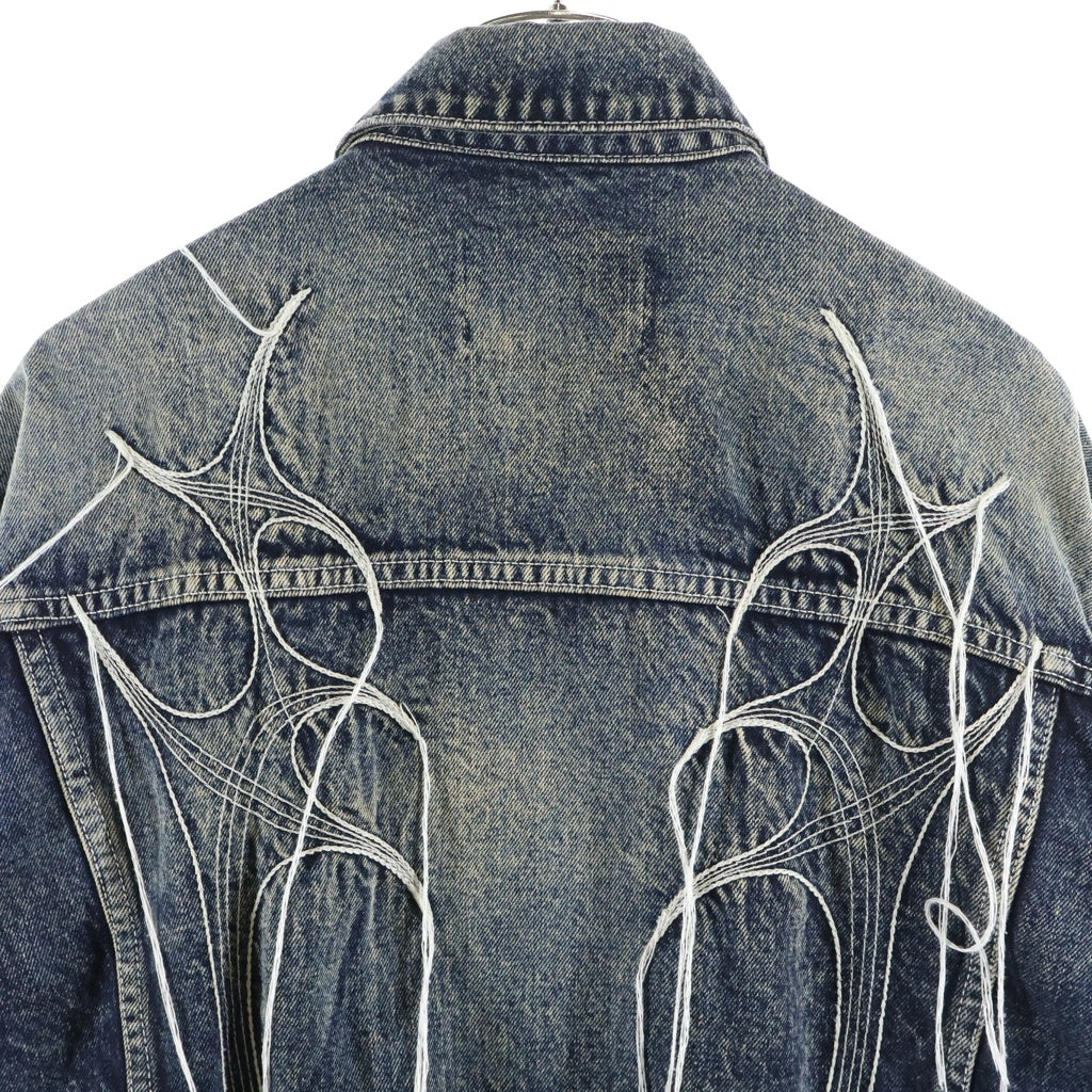 THUG CLUB(サグクラブ) 24SS TRIBAL TREE DENIM JACKET トライバルツリーデニムジャケット インディゴ TC24JK0801