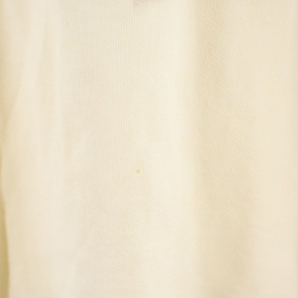 LOEWE(ロエベ) Anagram Leather Patch Hoodie アナグラム レザーパッチ プルオーバーパーカー フーディー アイボリー H526Y25X15