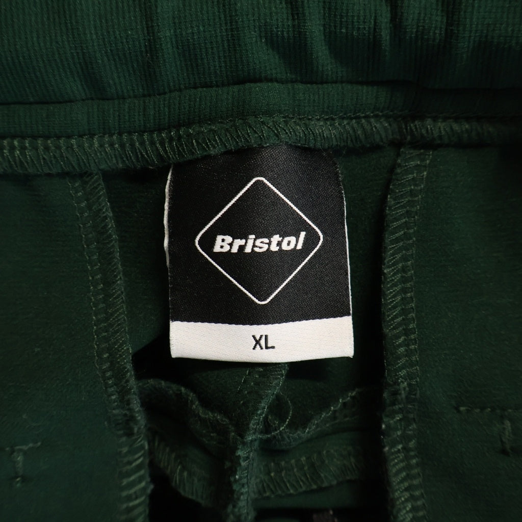 F.C.R.B./F.C.Real Bristol/FCRB(エフシーアールビー/エフシーレアルブリストル) 25SS PDK SHORTS ロゴパッチ付き ジップフライ ハーフパンツ グリーン FCRB-250034