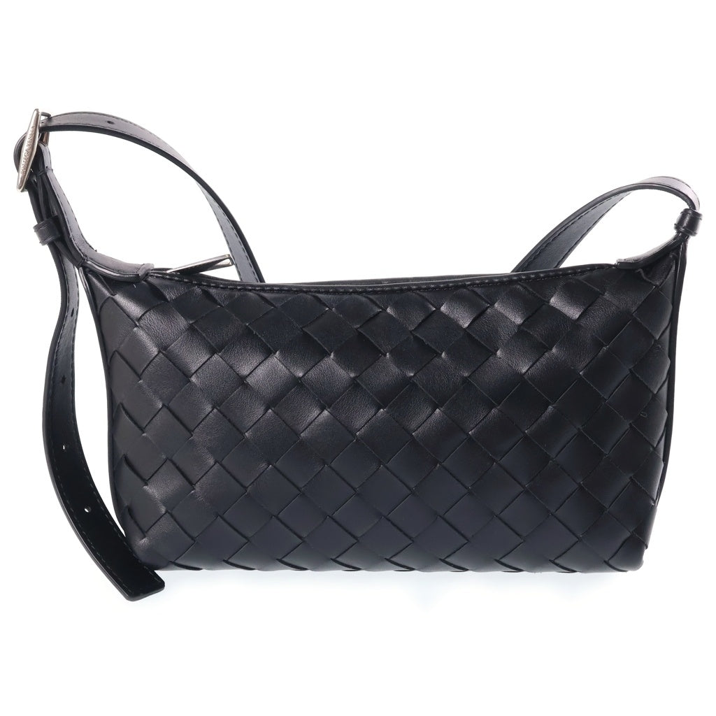 BOTTEGA VENETA(ボッテガヴェネタ) TRAVELER PHONE POUCH トラベラー フォンポーチ カーフレザー ブラック 844018V2HL08803 レディース