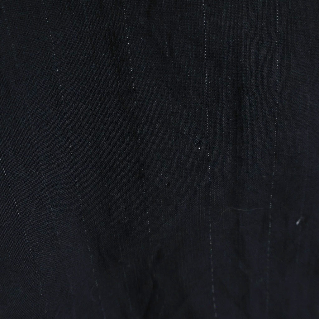COMME des GARCONS HOMME(コムデギャルソンオム) 02SS 田中オム ストライプ柄 ジップアップ スラックスパンツ ブラック AD2001 HE-P030