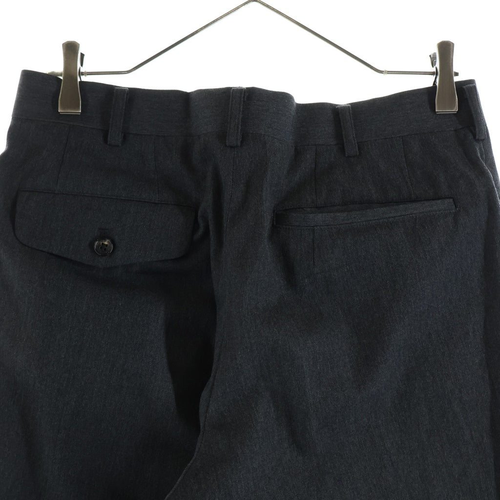 COMME des GARCONS HOMME(コムデギャルソンオム) 01SSS 田中オム ジップアップ スラックスパンツ グレー AD2000 HP-10005M