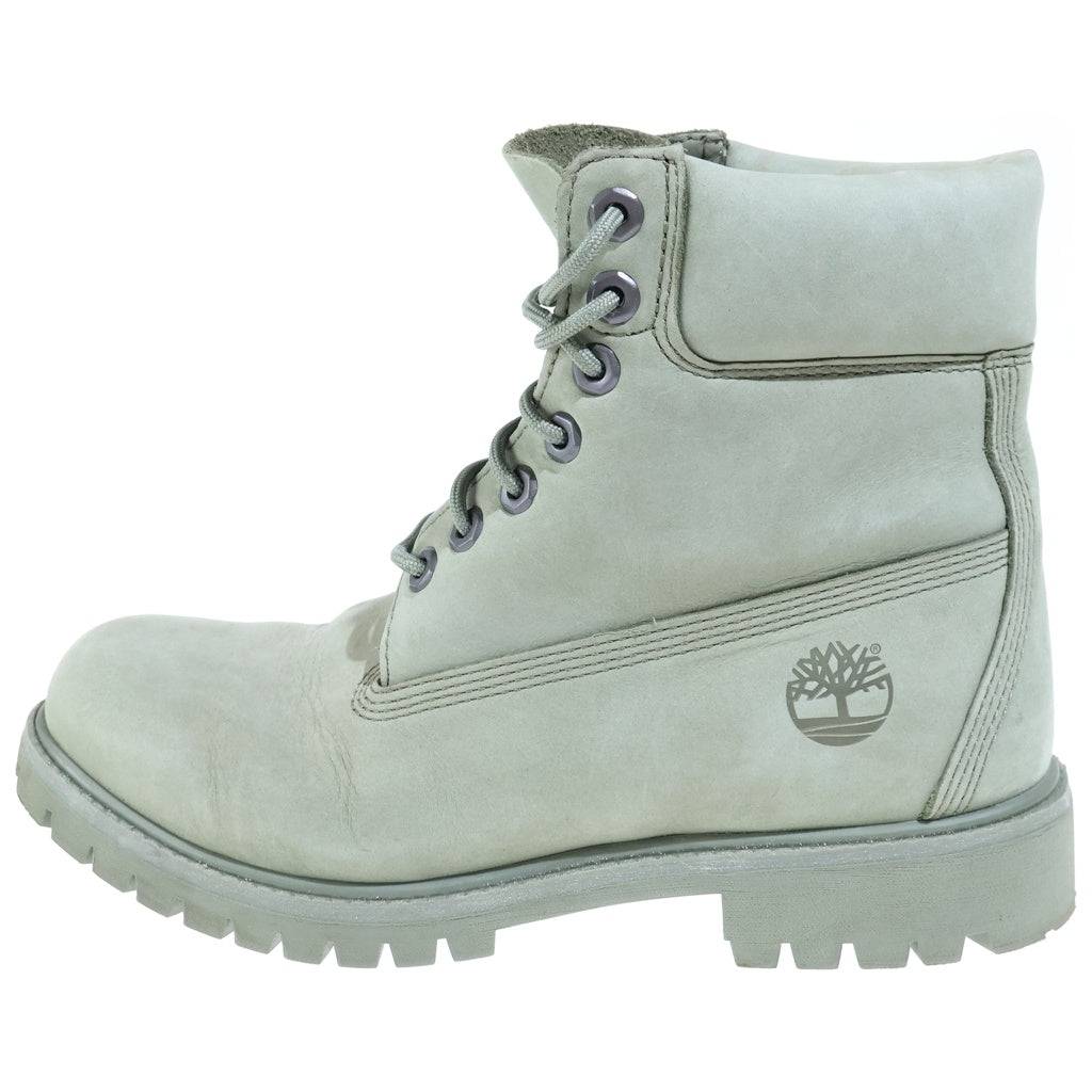 Timberland(ティンバーランド) 6inch PREMIUM WATERPROOF BOOT 6インチ プレミアム ウォータープルーフ ハイカットブーツ シューズ グリーン US7W/25.0cm A5PD4