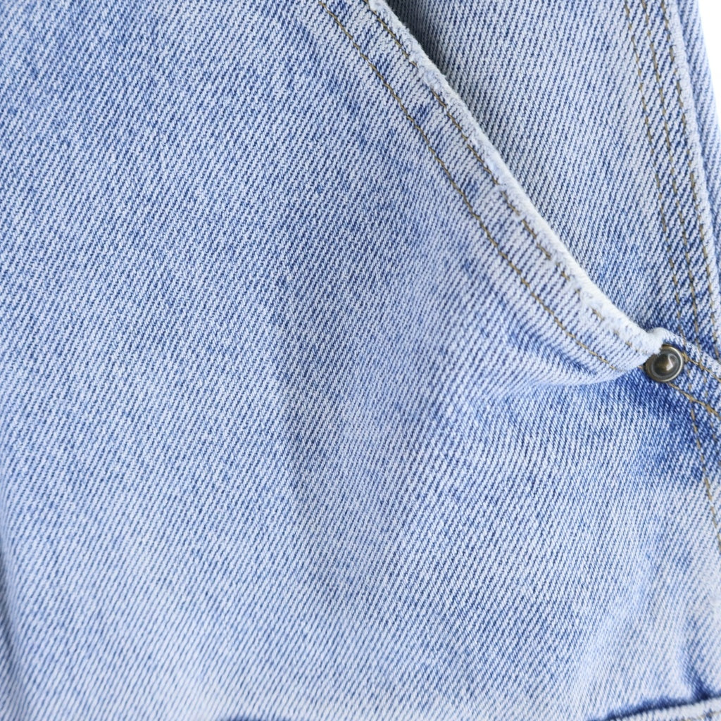 CARHARTT(カーハート) FRONT LOGGER Jeans フロントロガー ダブルニー デニムパンツ ブルー B73 DST
