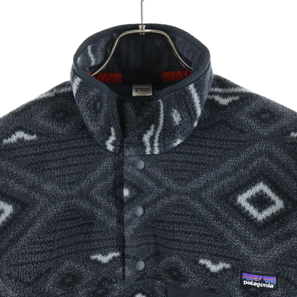 PATAGONIA(パタゴニア) 13AW Lightweight Synchilla Snap Fleece ライトウェイト シンチラ スナップ フリース スウェット ブラック 2545DFA13