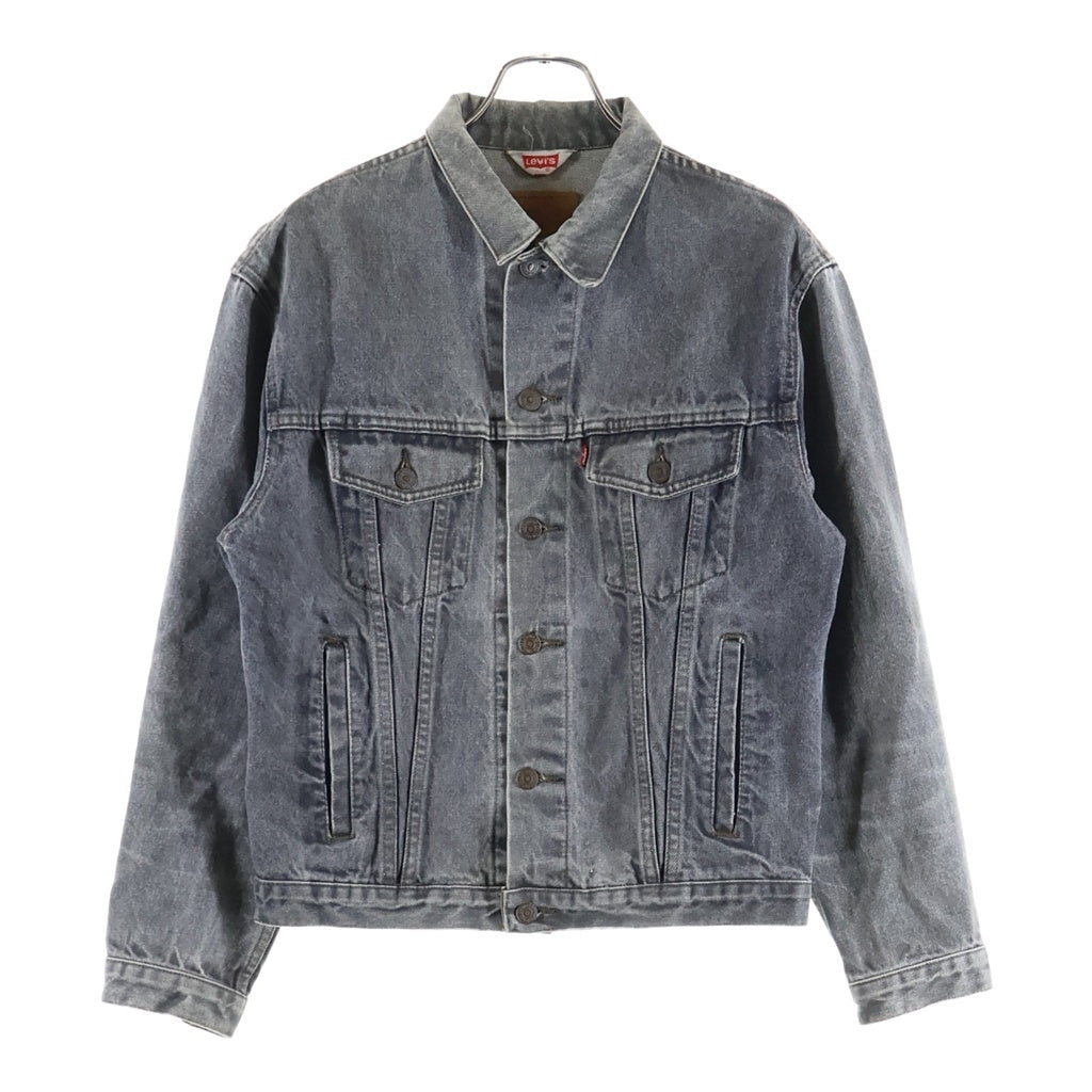 Levi's(リーバイス) VINTAGE 80s DENIM TRUCKER JACKET ボタン裏刻印無し デニムトラッカージャケット ブラック 70506 02 59 U44