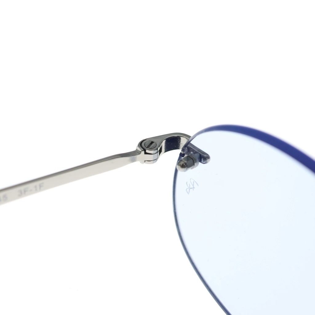 Ray Ban(レイバン) オーバル サングラス アイウェア メガネ 眼鏡 シルバー/ライトブルー RB3767