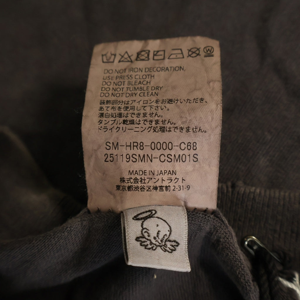 SAINT MICHAEL(セントマイケル) ×NEIGHBORHOOD SAINT FOOD/SS Tee STHD.PRAY ネイバーフッド 半袖Tシャツ カットソー ブラック SM-HR8-0000-C68