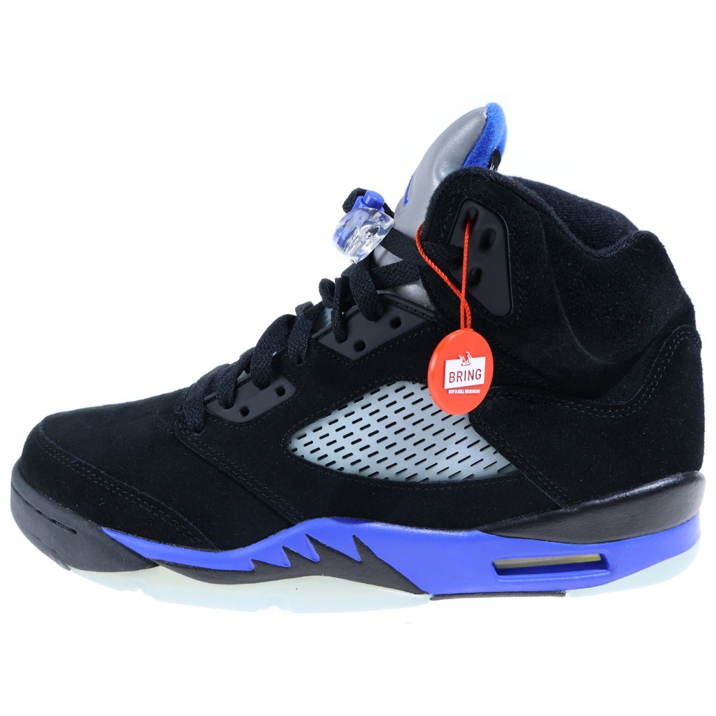 NIKE(ナイキ) AIR JORDAN 5 RETRO Racer Blue エアジョーダン レトロ ハイカットスニーカー ブラック/ブルー US10/28.0cm CT4838-004