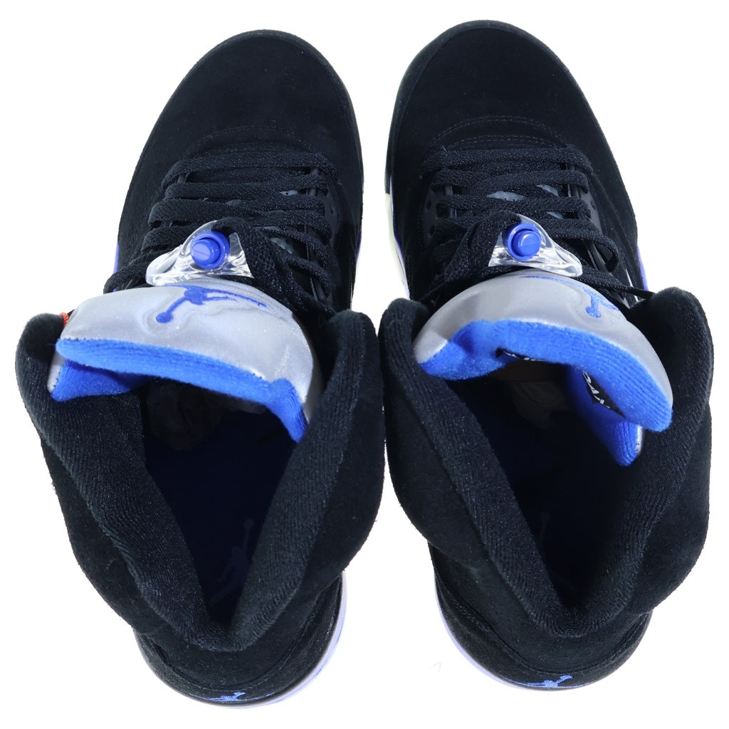 NIKE(ナイキ) AIR JORDAN 5 RETRO Racer Blue エアジョーダン レトロ ハイカットスニーカー ブラック/ブルー US10/28.0cm CT4838-004