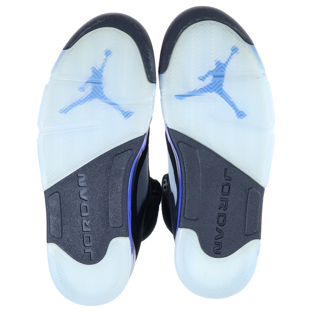 NIKE(ナイキ) AIR JORDAN 5 RETRO Racer Blue エアジョーダン レトロ ハイカットスニーカー ブラック/ブルー US10/28.0cm CT4838-004