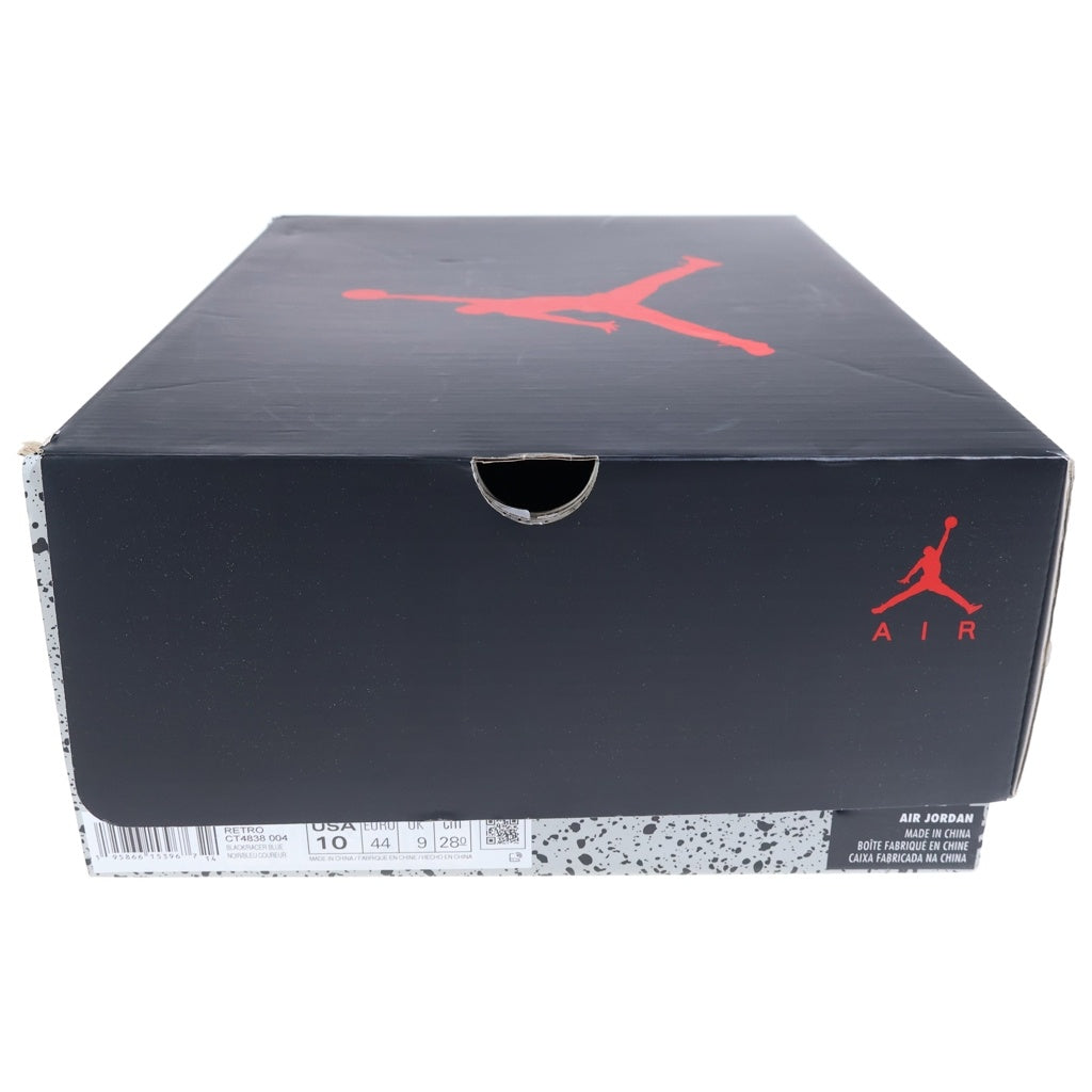 NIKE(ナイキ) AIR JORDAN 5 RETRO Racer Blue エアジョーダン レトロ ハイカットスニーカー ブラック/ブルー US10/28.0cm CT4838-004