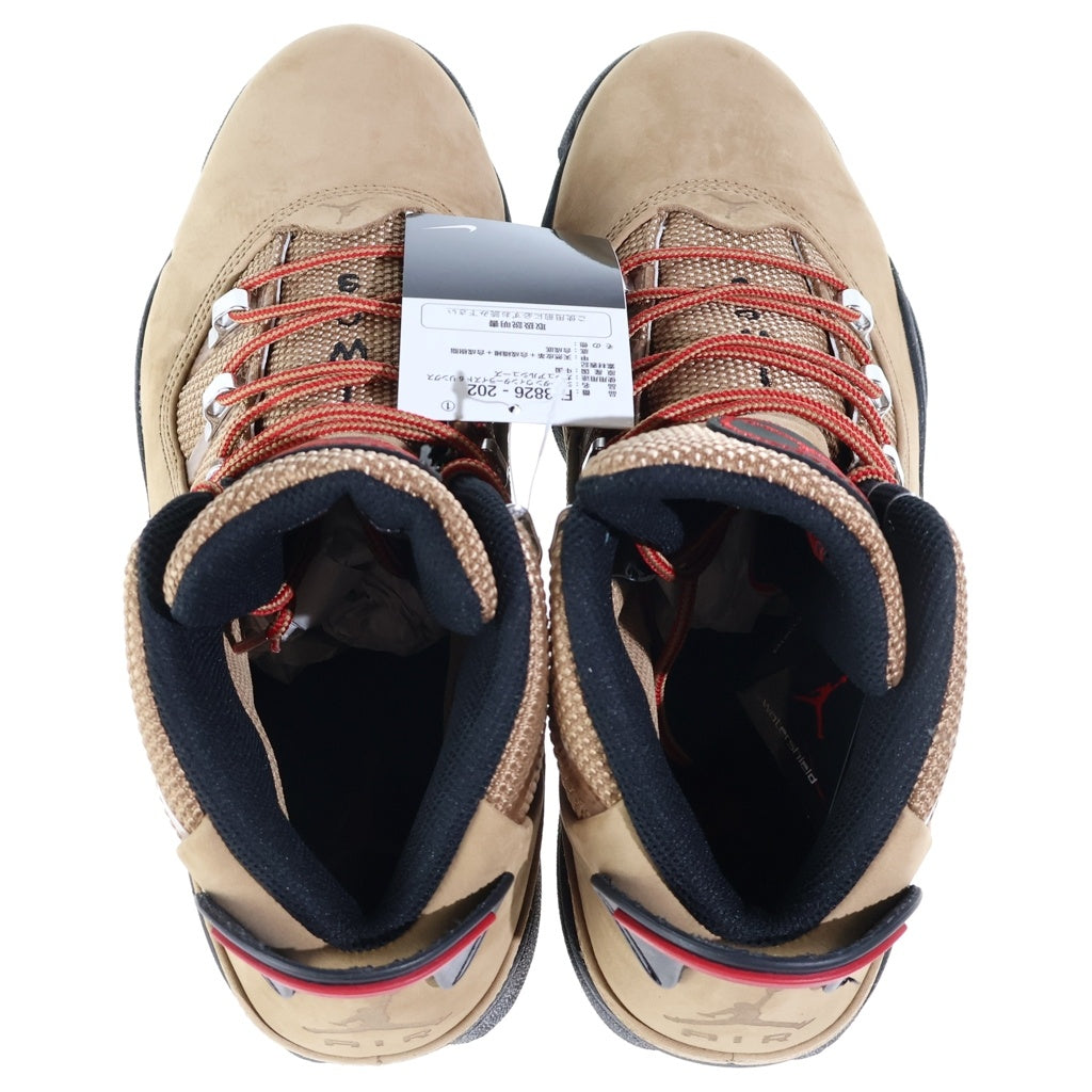 NIKE(ナイキ) JORDAN WINTERIZED 6 RINGS ジョーダン ウィンターライズド6 リング ハイカットスニーカー ブラウン/ブラック US10/28.0cm FV3826-202