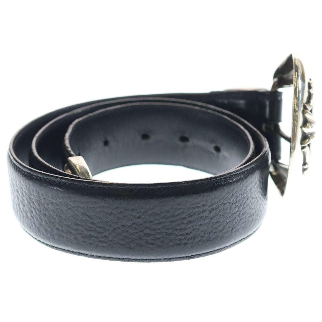 CHROME HEARTS(クロムハーツ) BLT CLASSIC 3PC クラシック3PC レザーベルト ブラック/シルバー