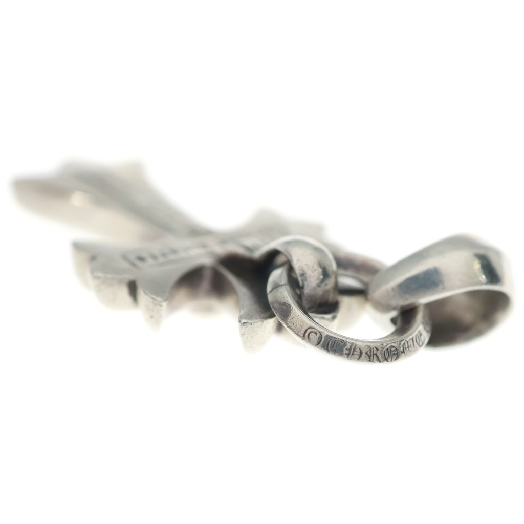 CHROME HEARTS(クロムハーツ) CH CRS SML W/BALE Wベイル スモールCHクロス ペンダントトップ シルバー BCA218
