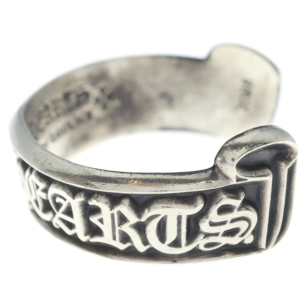 CHROME HEARTS(クロムハーツ) CH SCROLL LABEL スクロールラベルカフ ブレスレット バングル シルバー
