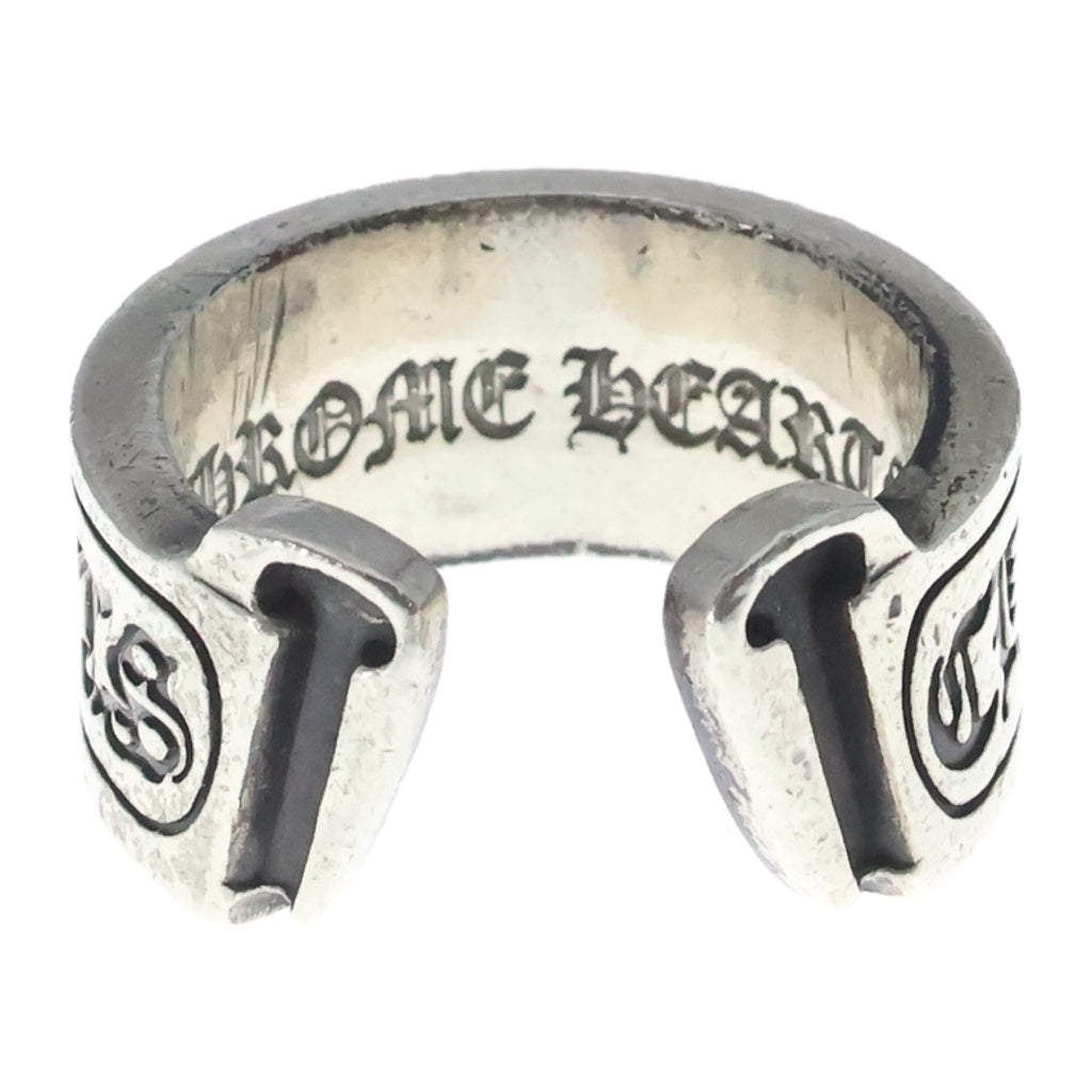 CHROME HEARTS(クロムハーツ) LG SCROLL LABEL ラージスクロールラベル リング シルバーBCA383