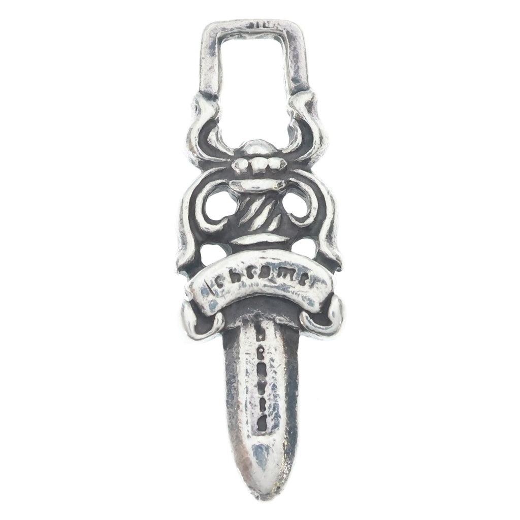 CHROME HEARTS(クロムハーツ) #5 DAGGER ZIP1 ダガージップ シルバーネックレストップ シルバー