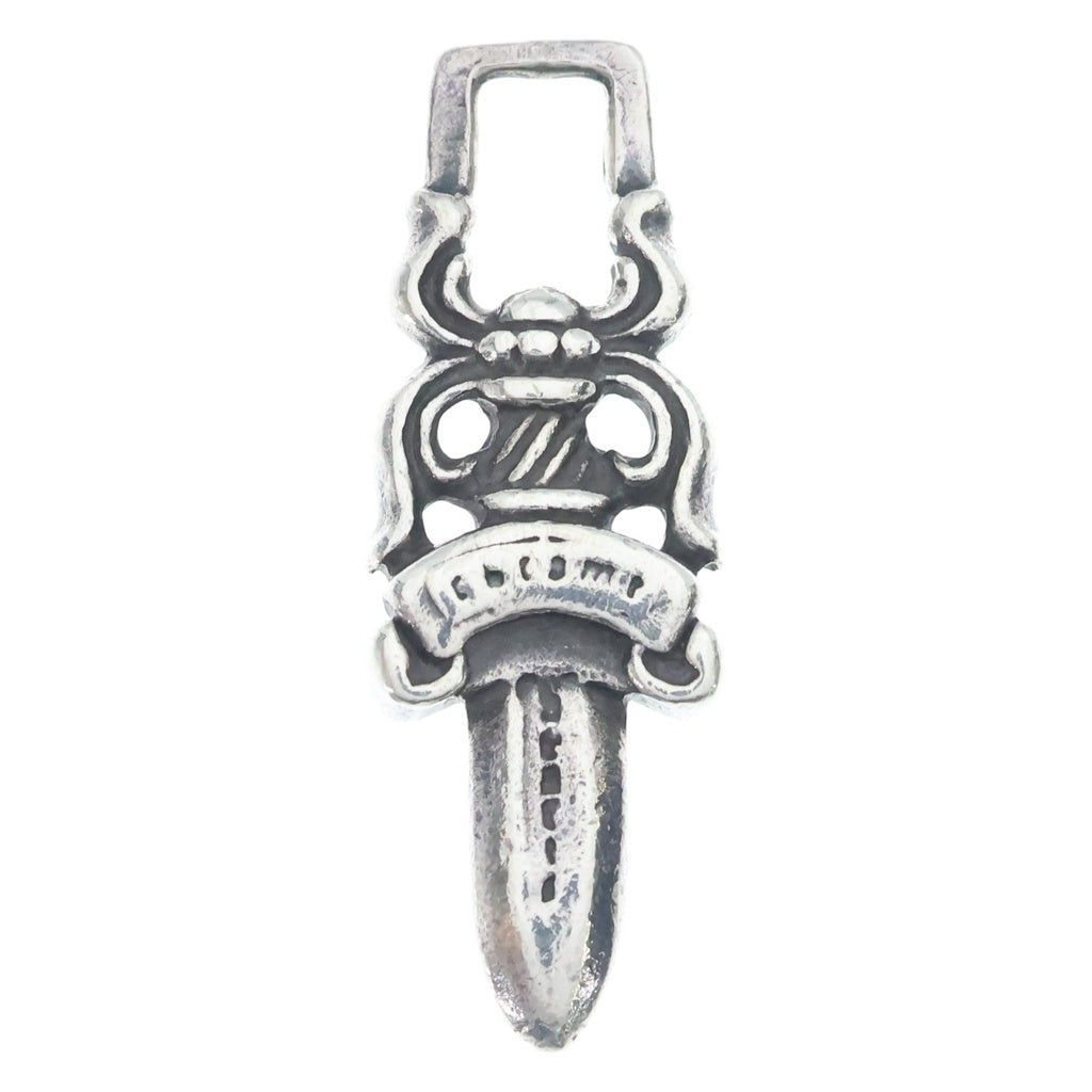 CHROME HEARTS(クロムハーツ) #5 DAGGER ZIP1 ダガージップ シルバーネックレストップ シルバー