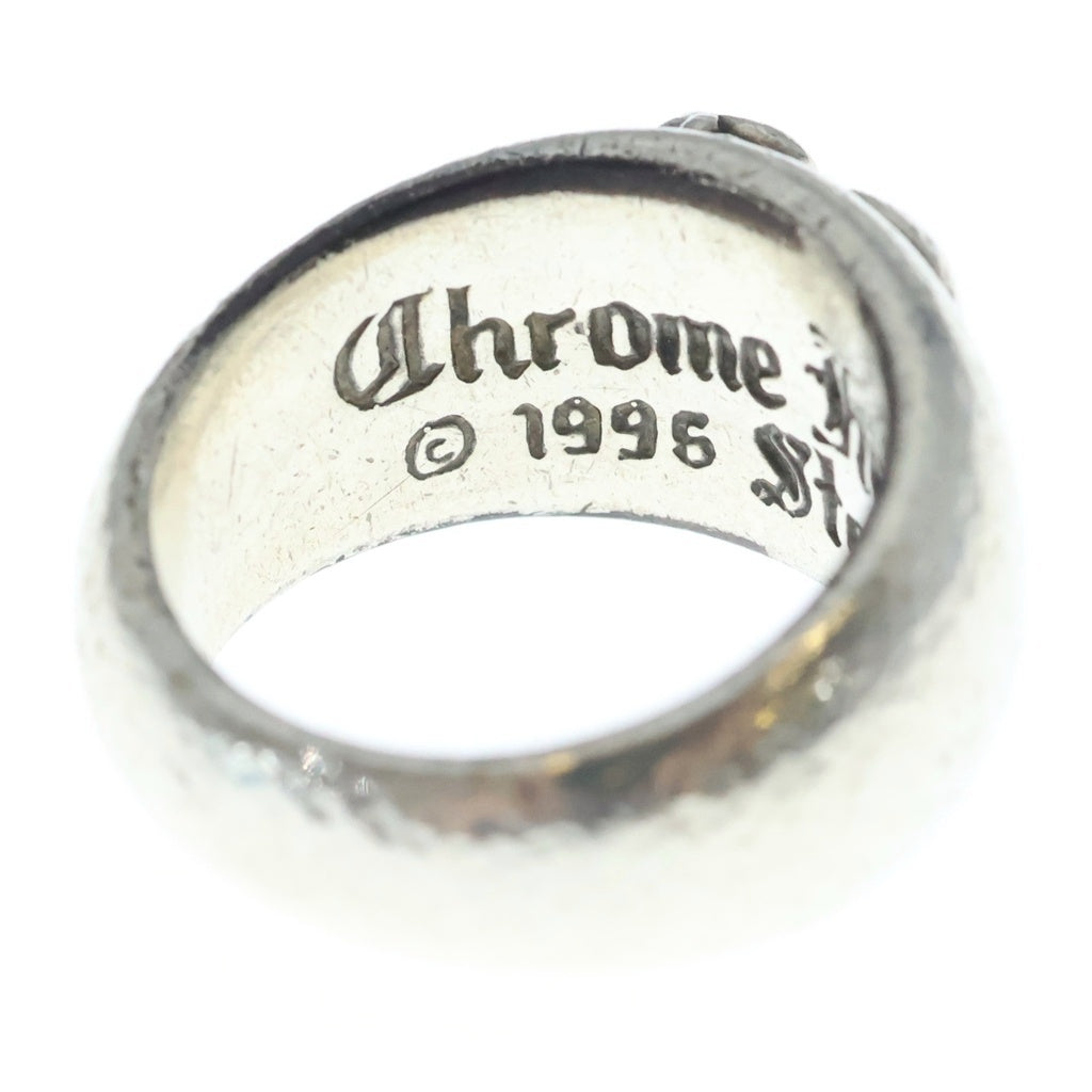 CHROME HEARTS(クロムハーツ) HEART IN BAND ハートインバンドリング シルバー