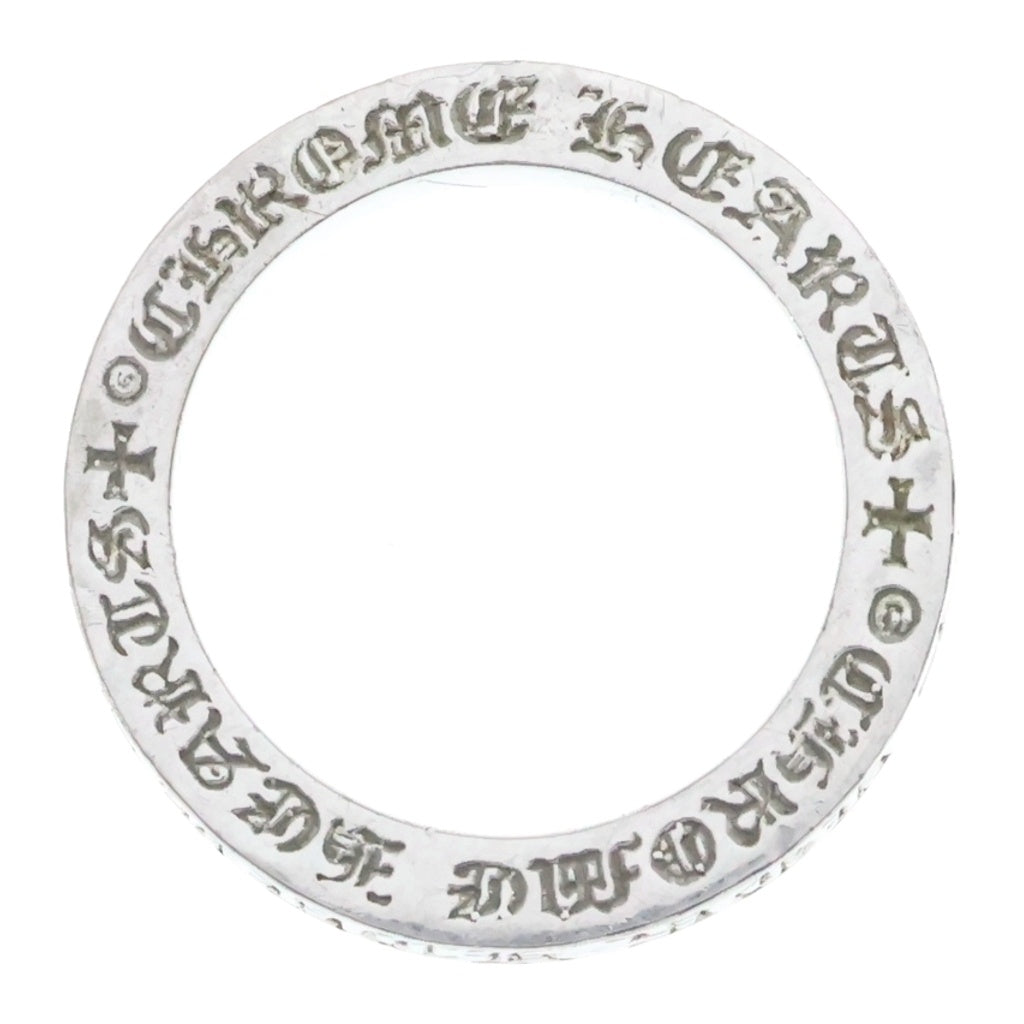 CHROME HEARTS(クロムハーツ) 18KWG 3mm SPACER FUCK YOU スペーサーファックユーリング ホワイトゴールド