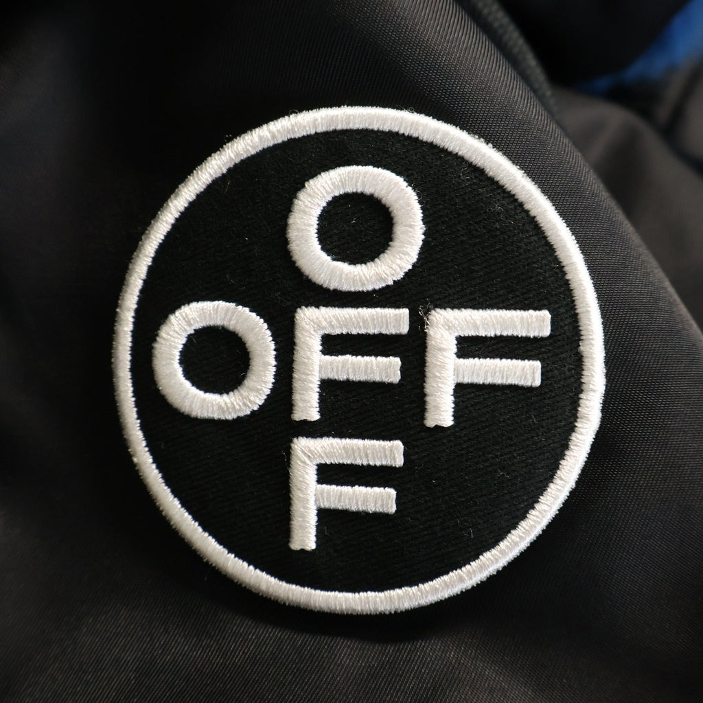 OFF-WHITE(オフホワイト) 18AW Faux Fur Bomber Jacket フェイクファーボンバージャケット ブラック OMEH003F18578022