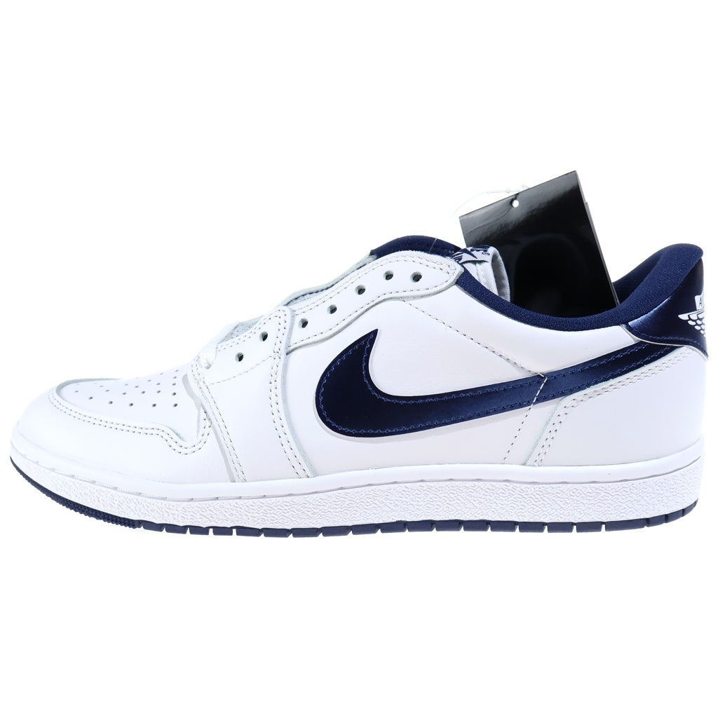 NIKE(ナイキ) AIR JORDAN1 LOW エアジョーダン1 ロー 85 ローカットスニーカー シューズ ホワイト/ネイビー US10/28.0cm FB9993-141