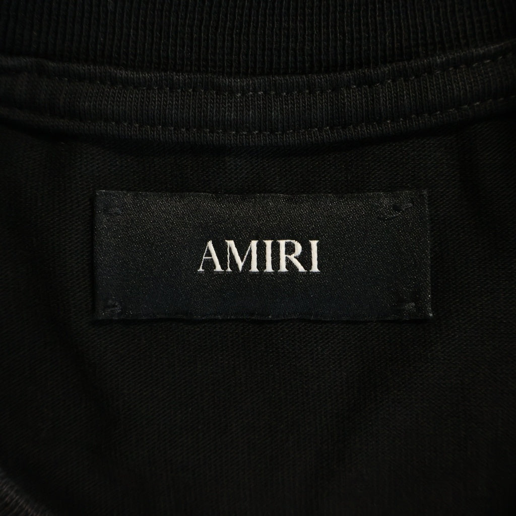 AMIRI(アミリ) 26SS EAGLE OVERSIZE TEE イーグルプリント クルーネック 半袖Tシャツ カットソー ブラック AMTOJR1024
