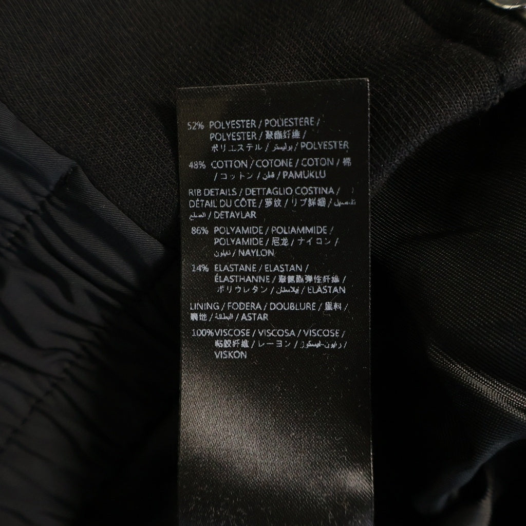 AMIRI(アミリ) MA Logo Zip Up Hoodie フロントロゴ フーディー ジップアップパーカー ブラック AMOUJA1008