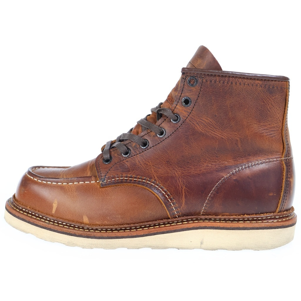 RED WING(レッド ウイング) 6-inch Classic Moc 6インチ クラシックモック ハイカットブーツ シューズ ブラウン US8.5D/26.5cm 1907