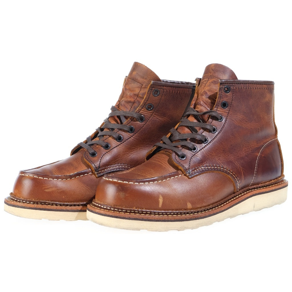 RED WING(レッド ウイング) 6-inch Classic Moc 6インチ クラシックモック ハイカットブーツ シューズ ブラウン US8.5D/26.5cm 1907