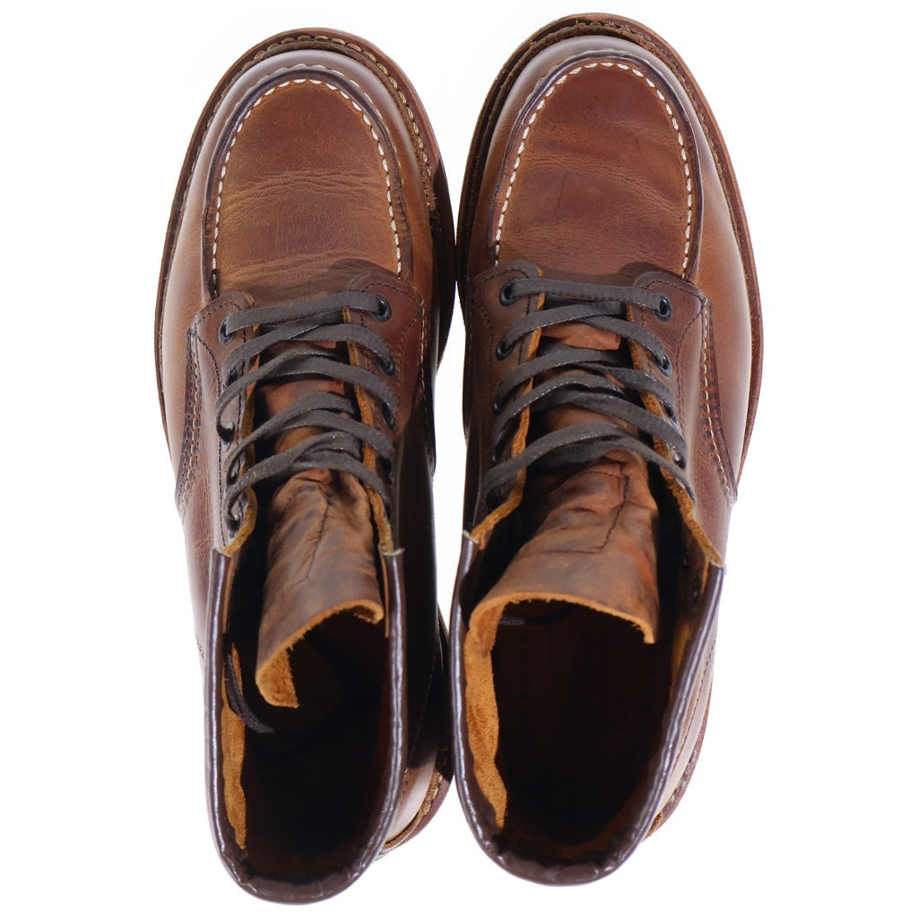 RED WING(レッド ウイング) 6-inch Classic Moc 6インチ クラシックモック ハイカットブーツ シューズ ブラウン US8.5D/26.5cm 1907