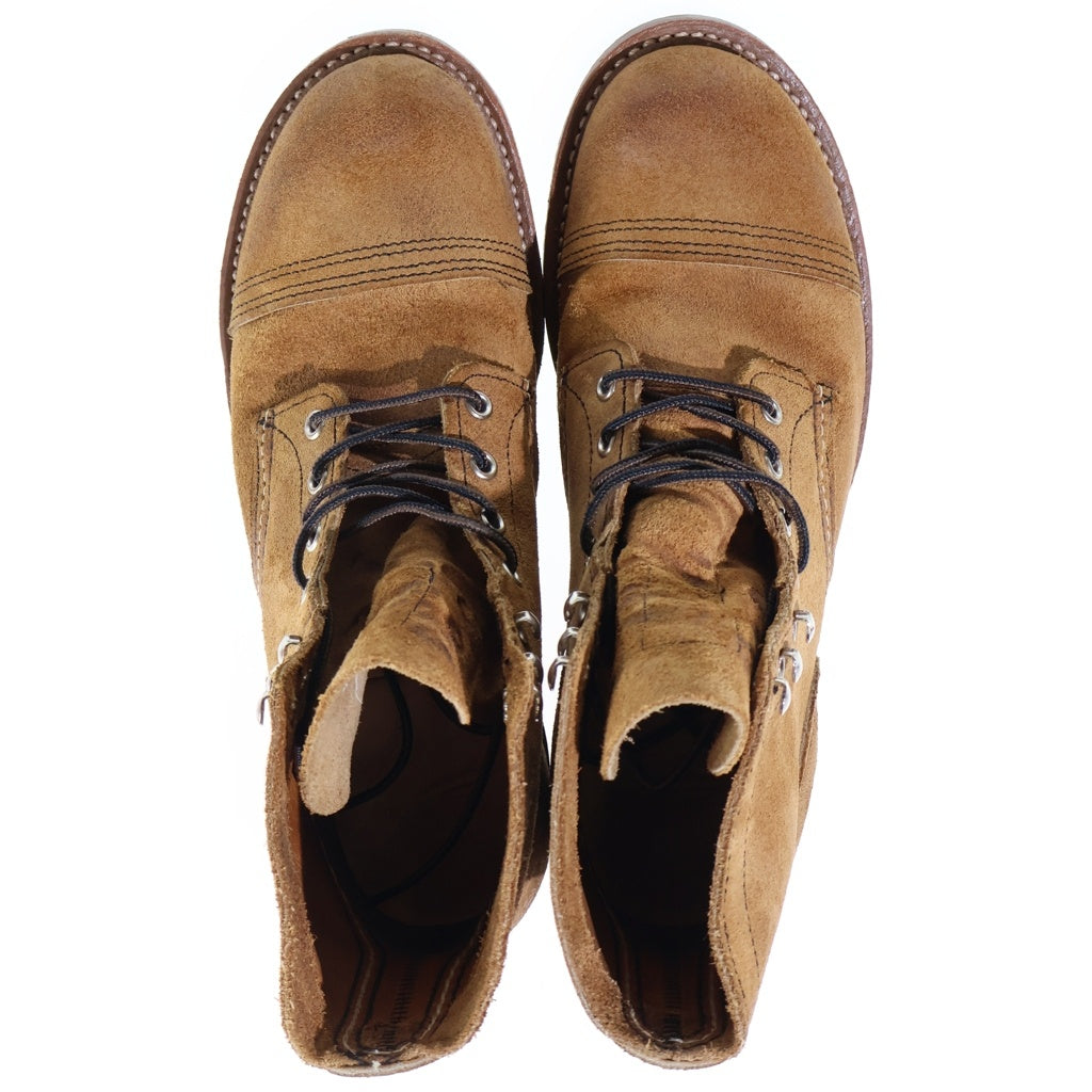 RED WING(レッド ウイング) Iron Ranger アイアンレンジャー ハイカットブーツ シューズ ブラウン US8.5D/26.5cm 8083
