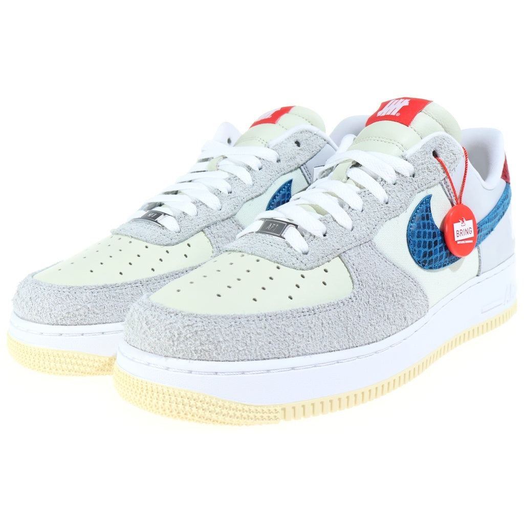 NIKE(ナイキ) UNDEFEATED AIR FORCE 1 LOW SP × アンディフィーテッド エアフォース1 ロー ローカットスニーカー シューズ グレー/アイボリー US11/29.0cm DM8461-001