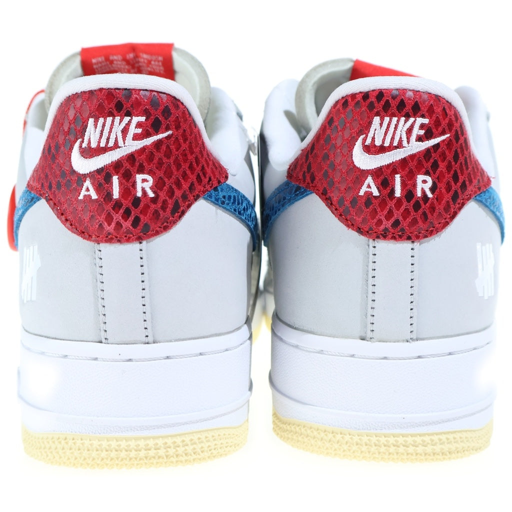 NIKE(ナイキ) UNDEFEATED AIR FORCE 1 LOW SP × アンディフィーテッド エアフォース1 ロー ローカットスニーカー シューズ グレー/アイボリー US11/29.0cm DM8461-001