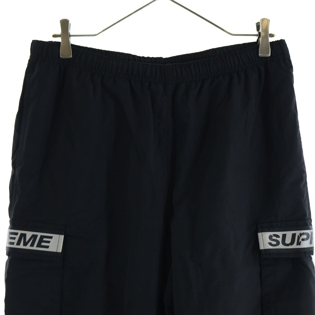 SUPREME(シュプリーム) 18SS Reflective Taping Cargo Pant リフレクティブ テーピング カーゴパンツ ブラック