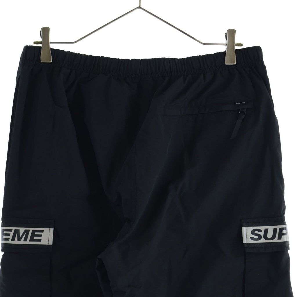 SUPREME(シュプリーム) 18SS Reflective Taping Cargo Pant リフレクティブ テーピング カーゴパンツ ブラック