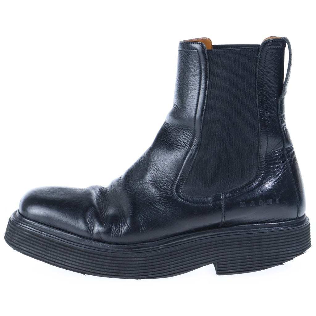 MARNI(マルニ) BRITISH SIDEGOR ブリティッシュ サイドゴアチェルシーブーツ ブラック