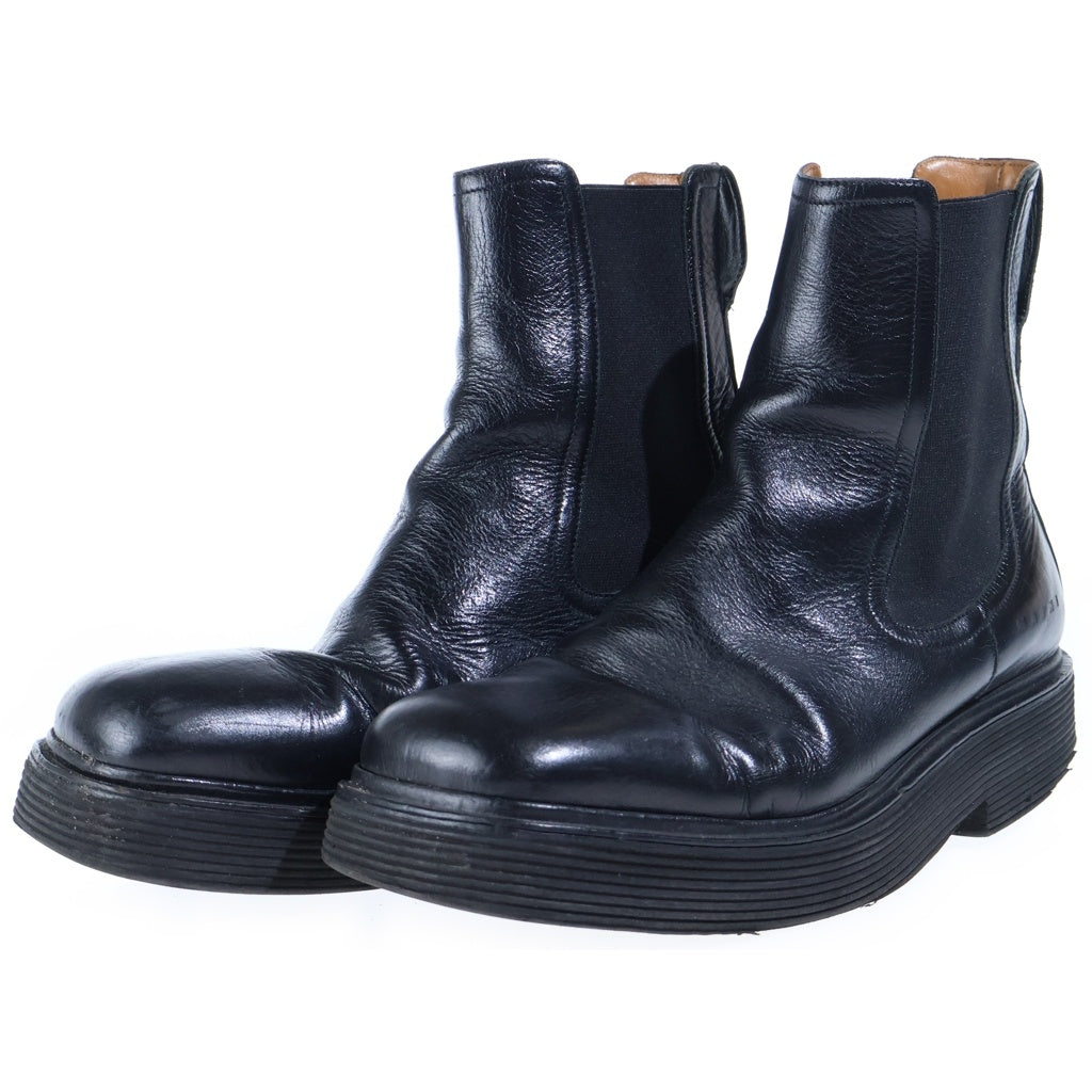 MARNI(マルニ) BRITISH SIDEGOR ブリティッシュ サイドゴアチェルシーブーツ ブラック