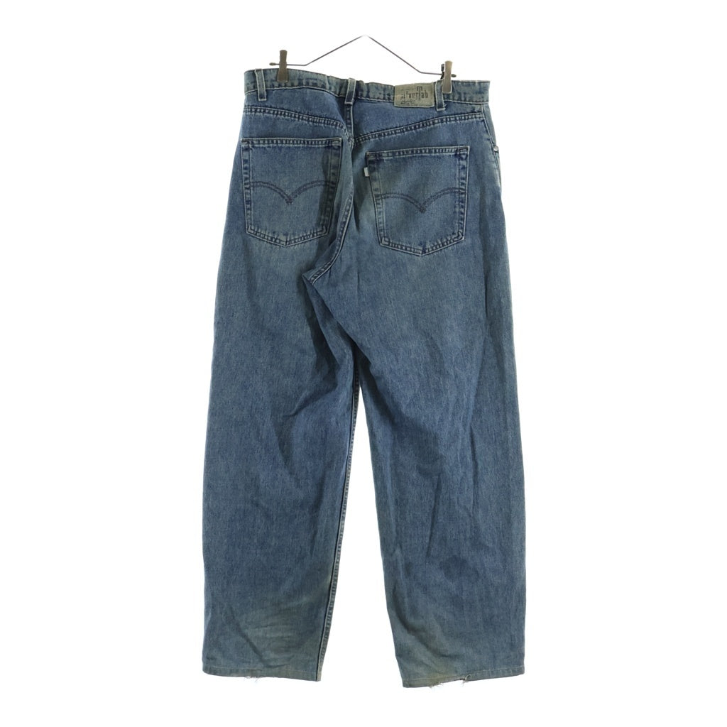 Levi's(リーバイス) 90S VINTAGE シルバータブ ボタン裏刻印549 ジップアップ バギーデニムパンツ インディゴ