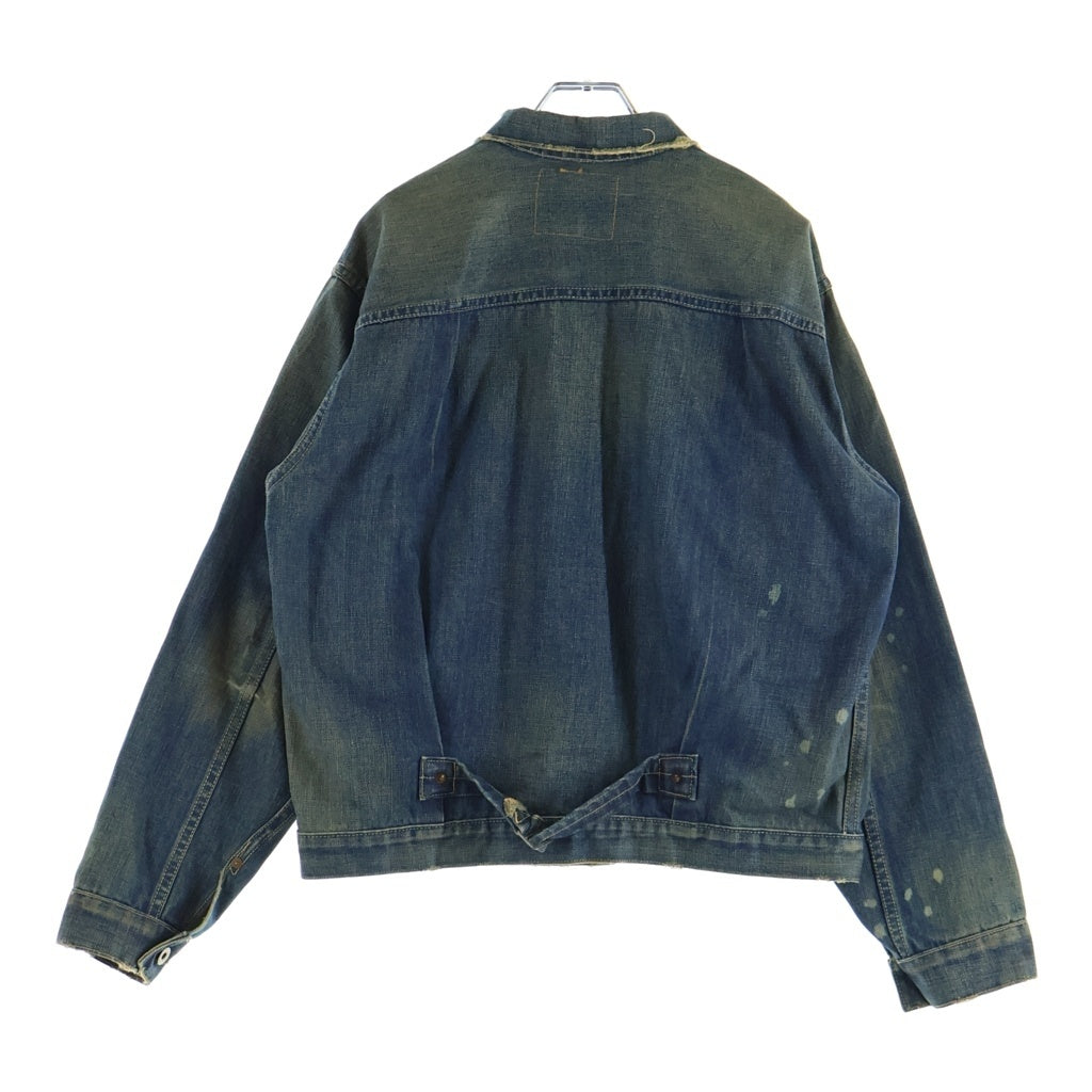 Levi's VINTAGE CLOTHING(リーバイス ビンテージ クロージング) S506XX 大戦モデル 復刻 BIG E 月桂樹ボタン ヴィンテージ加工 デニムジャケット インディゴ J15399 44506
