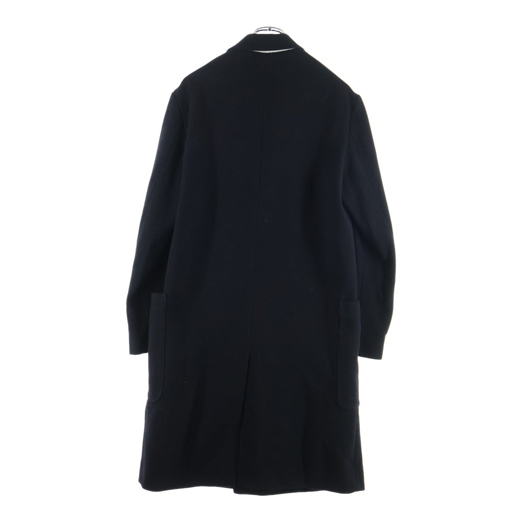 AMI Alexandre Mattiussi(アミアレクサンドルマテュッシ) oversized double breasted coat オーバーサイズ ダブルブレステッド チェスターコート ブラック H16M21.16