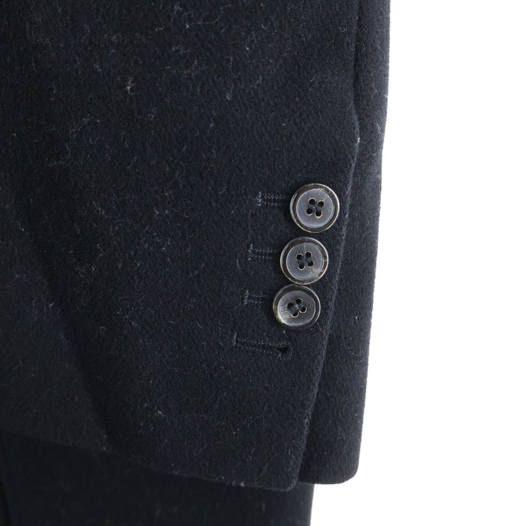 AMI Alexandre Mattiussi(アミアレクサンドルマテュッシ) oversized double breasted coat オーバーサイズ ダブルブレステッド チェスターコート ブラック H16M21.16