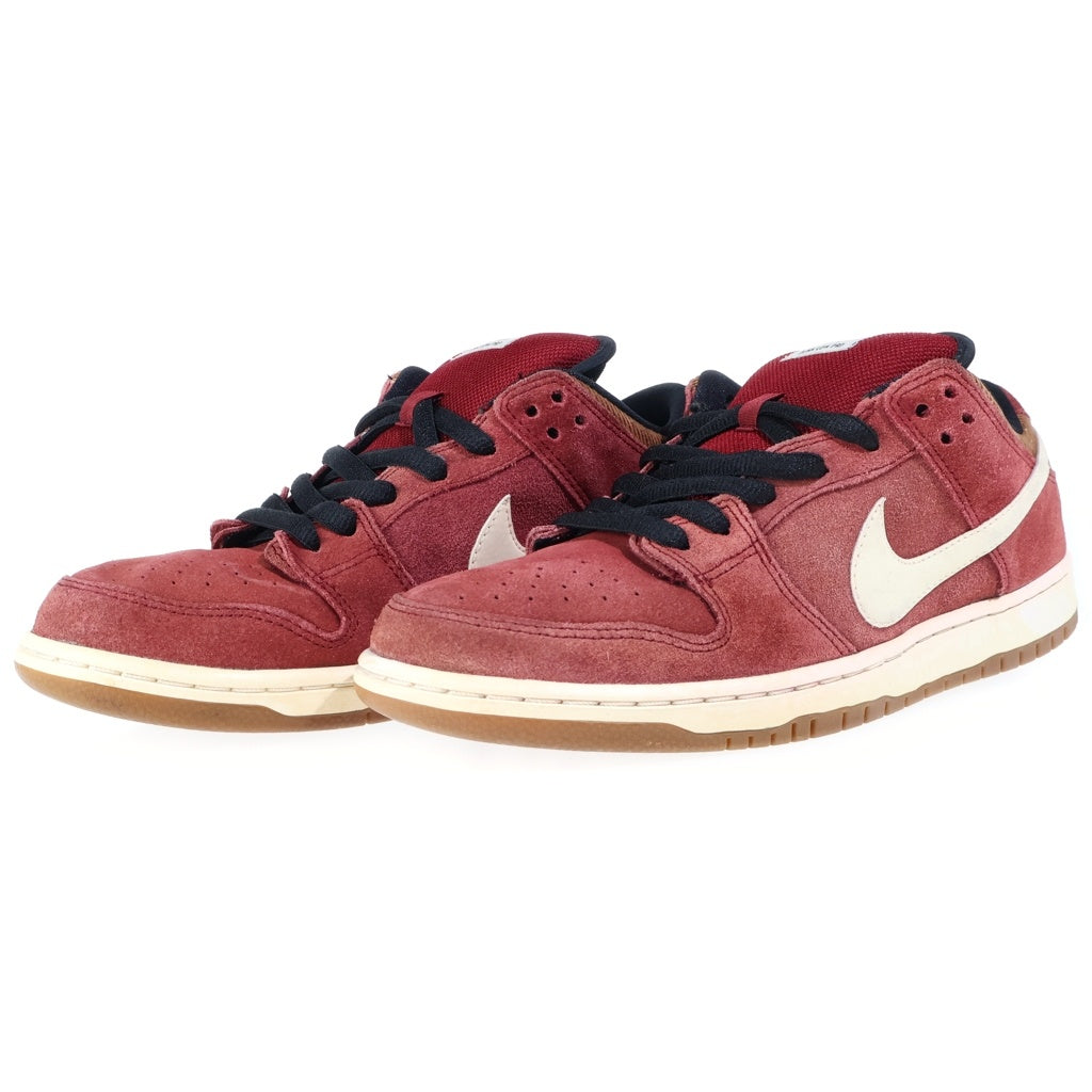 NIKE SB(ナイキエスビー) 【観賞用 2013年製】DUNK LOW PRO CORDUROY TEAM RED ダンク ロー プロ コーデュロイ チーム ローカットスニーカー レッド US10.5/28.5cm 304292-620
