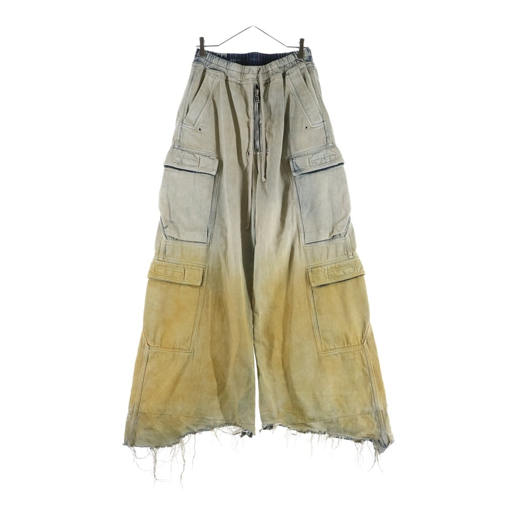 DRKSHDW(ダークシャドウ) 24SS Double Cargo Jumbo Belas Sky/Orange Degrade カーゴパンツ DU01D1398-DKYDFR DU01D1398