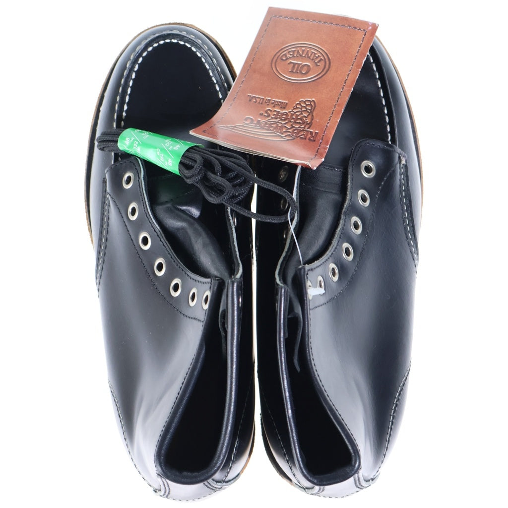 RED WING(レッド ウイング) 90-00S 6inch CLASSIC MOC TOE 6インチ クラシック モック トゥ 刺繍羽タグ ハイカットブーツ シューズ ブラック 8179