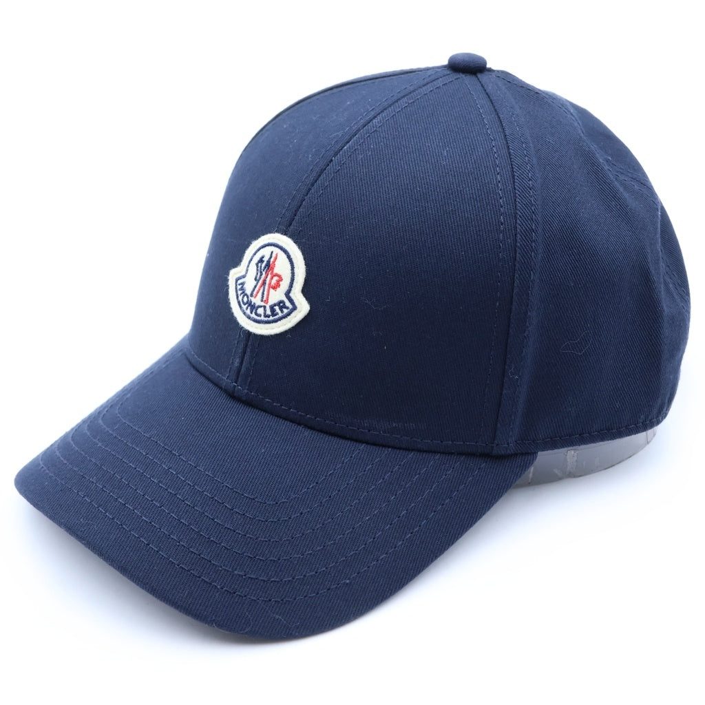 MONCLER(モンクレール) 26SS ロゴワッペン ベースボールキャップ ネイビー L10913800048