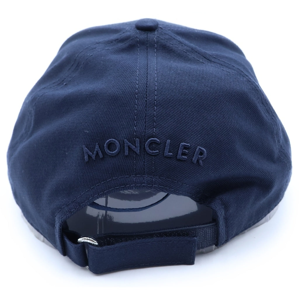 MONCLER(モンクレール) 26SS ロゴワッペン ベースボールキャップ ネイビー L10913800048