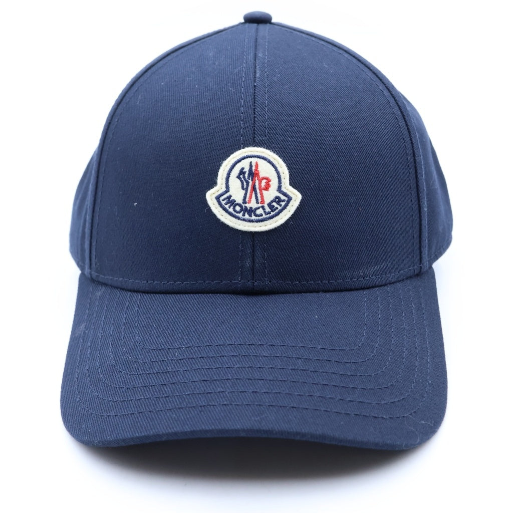 MONCLER(モンクレール) 26SS ロゴワッペン ベースボールキャップ ネイビー L10913800048